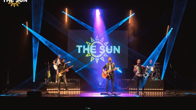 the sun rock band live roving