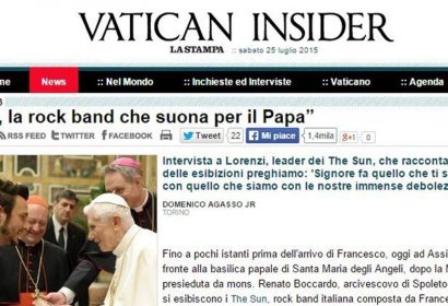 The Sun Vatican Insider intervista