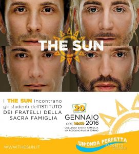 THE SUN progetto scuole Onda Perfetta Francesco Lorenzi