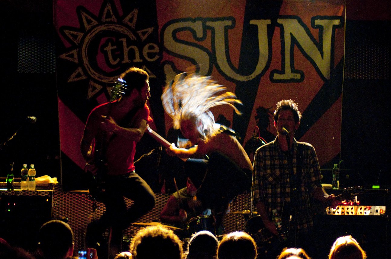 the sun rock band live