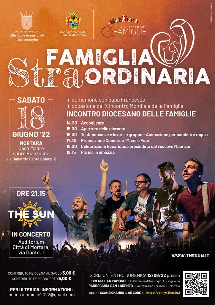 the sun locandina concerto pavia