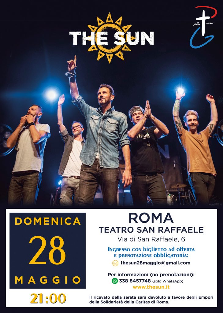 the sun rock band concerto roma maggio 2023