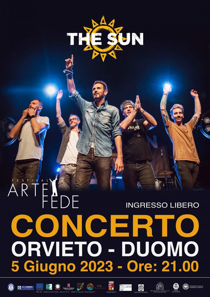 the sun rock band concerto orvieto festival arte e fede