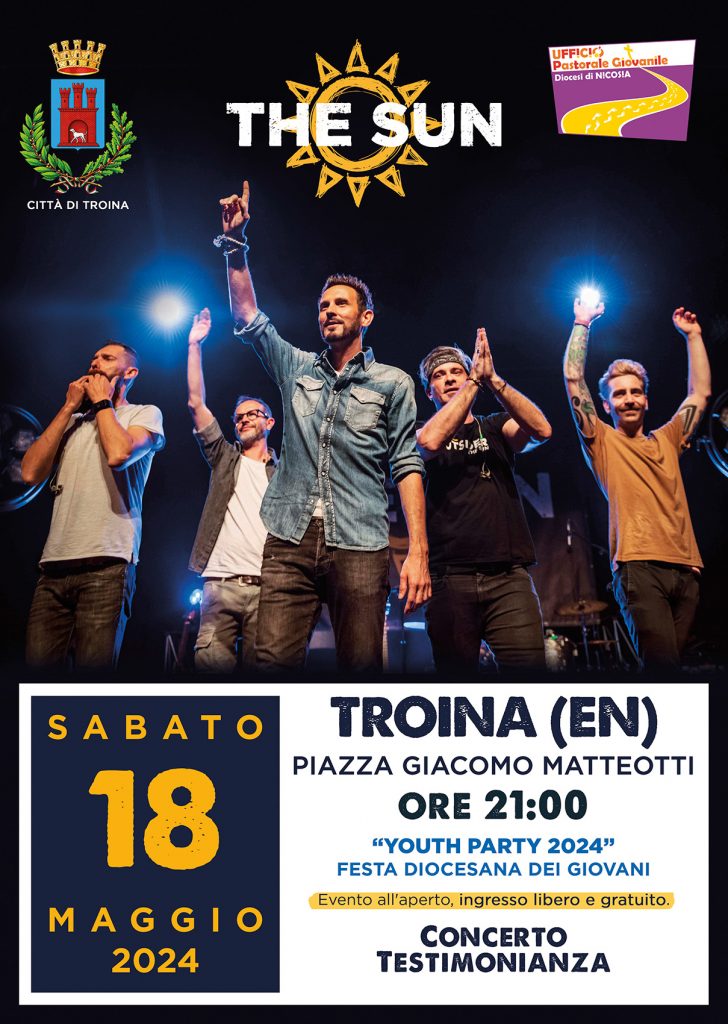 the sun rock band concerto troina enna sicilia